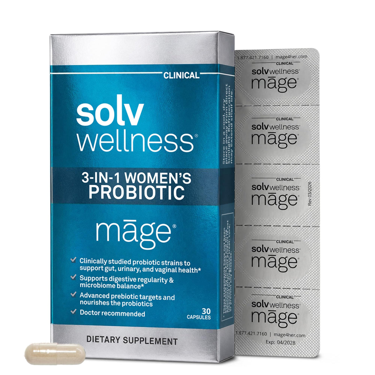 Women's Prebiotic & Probiotic, 30 Capsules S104