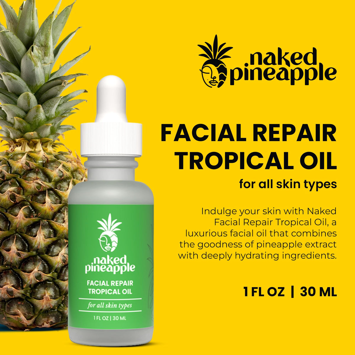 Multi-Use Facial Oil 1 oz Bottle X864