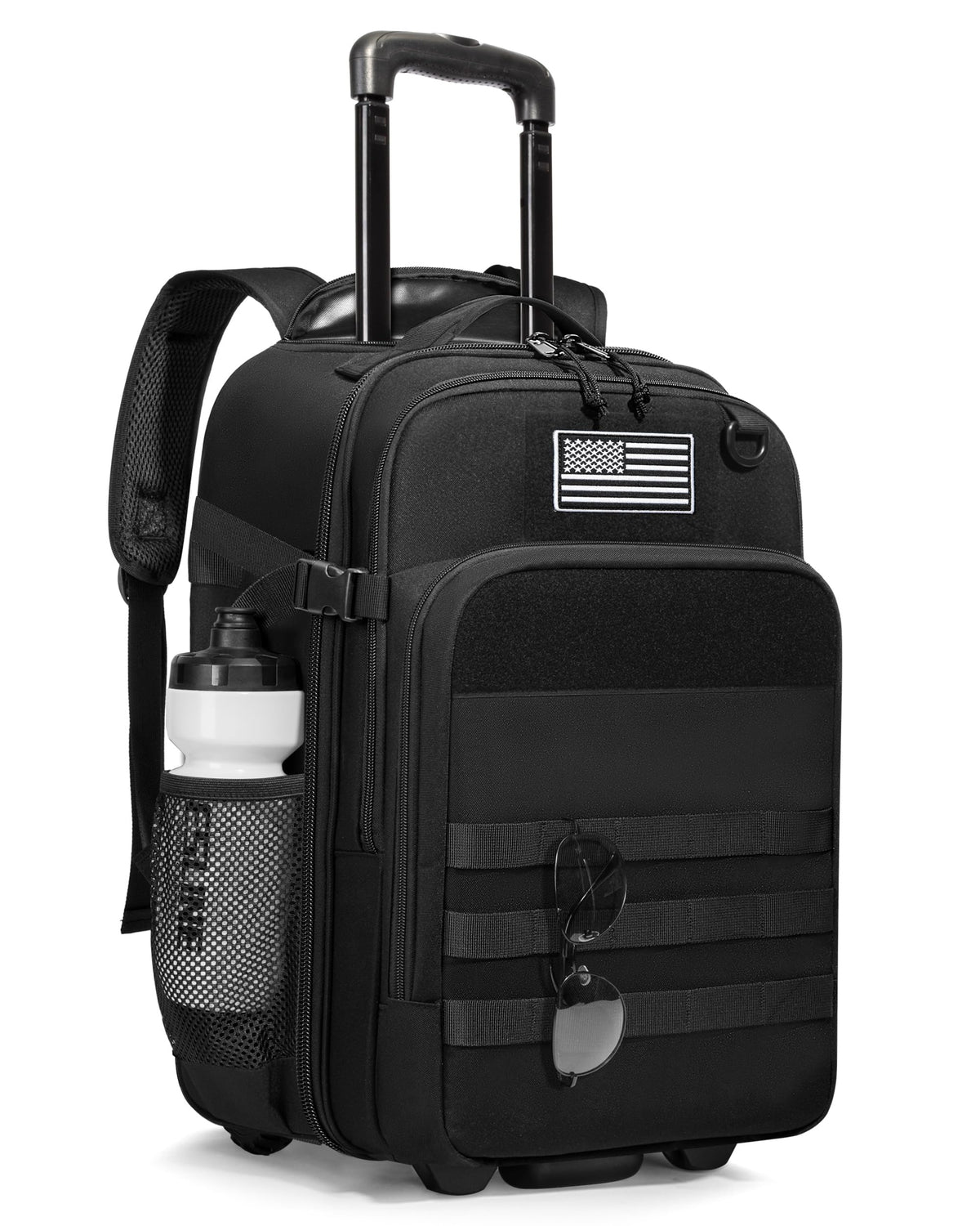17 Inch Rolling Tactical Laptop Backpack with Wheels Y779