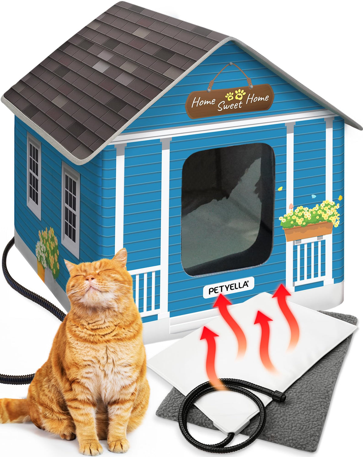 Heated Cat House B87969