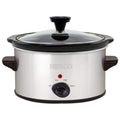 1.5 Quart Silver Slow Cooker C14480