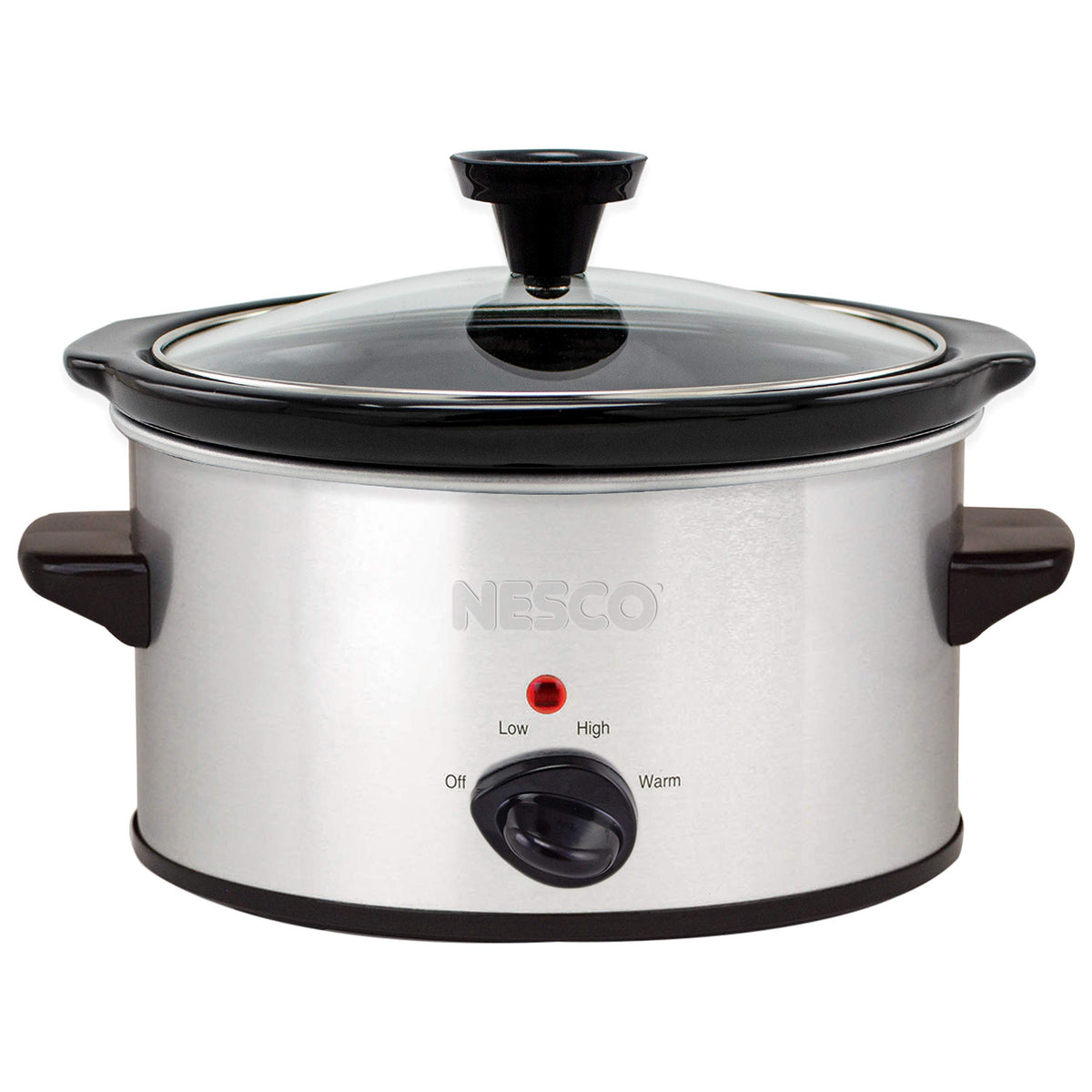 1.5 Quart Silver Slow Cooker C14480