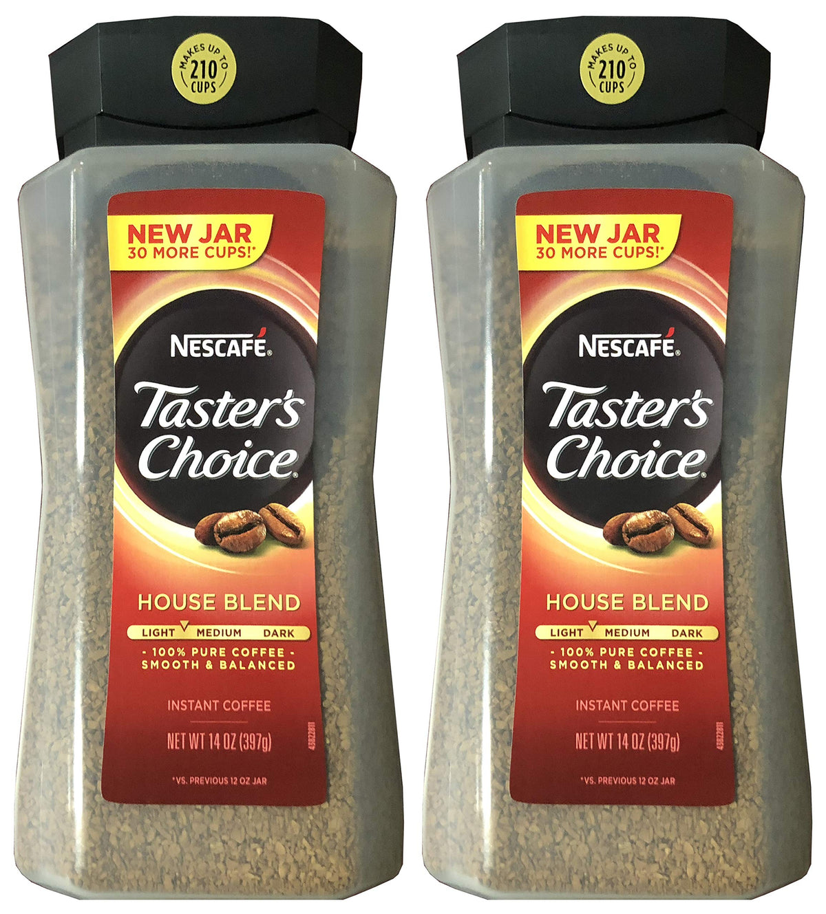 Instant Coffee 14 Oz Pack of 2 W1864